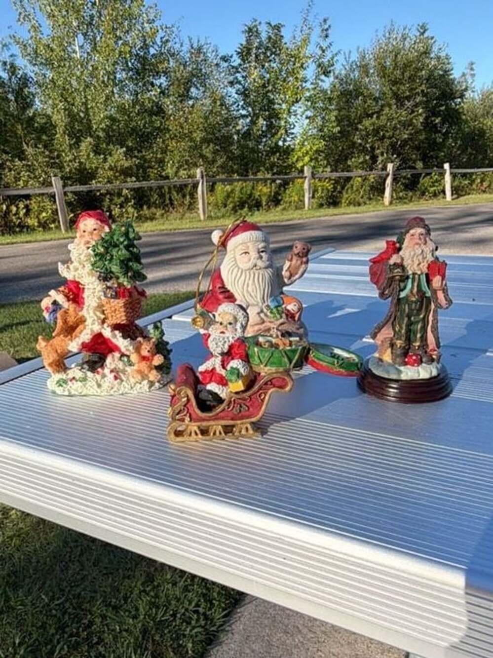 Vintage K’s Collection Christmas Santa Claus Figurines & Holiday Tabletop Decor